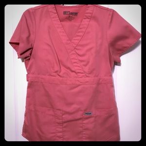 Greys Anatomy Pink Scrub set